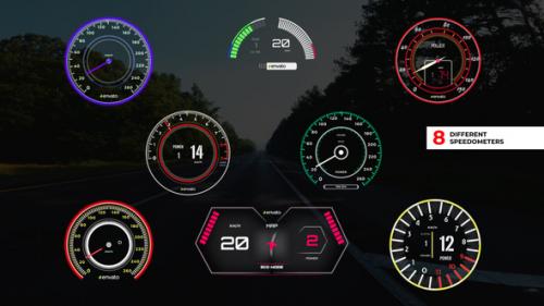 Videohive - Speedometer Pack - 39705640 - 39705640