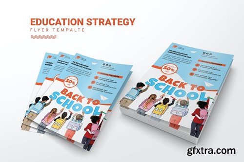 Back To School Flyer Template VA35KM8