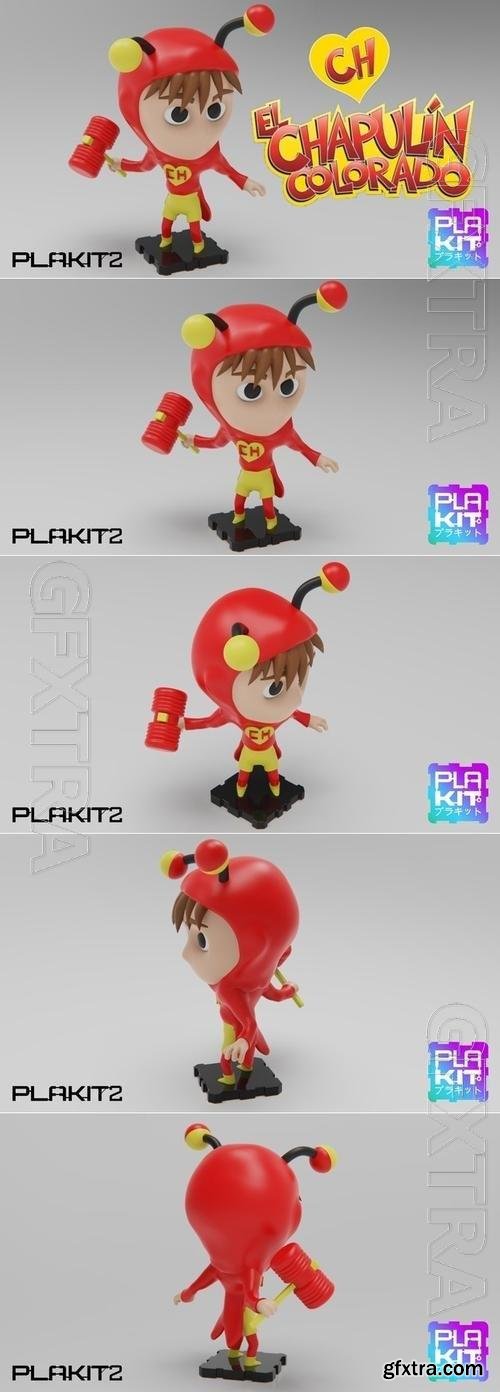 PlaKit 2 Chapolin Colorado 3D Print