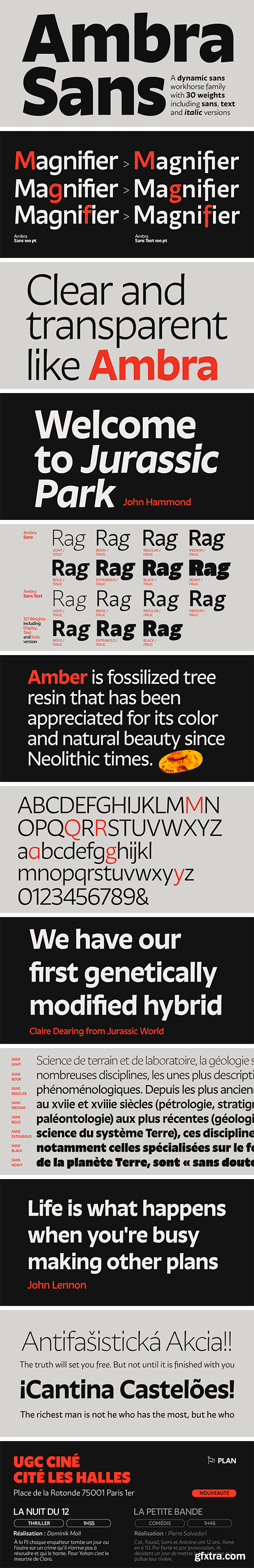 Ambra Sans Font Family