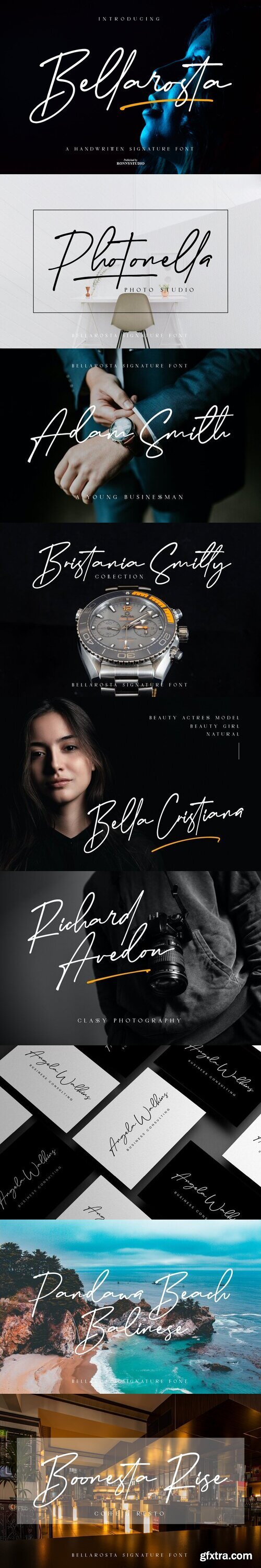 CreativeMarket - Bellarosta - Signature Font 6913486