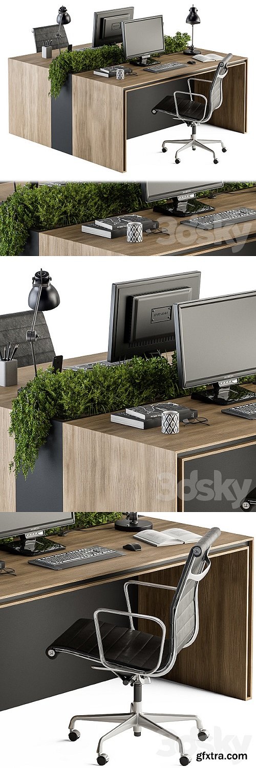 Office Furniture – employee Set 17