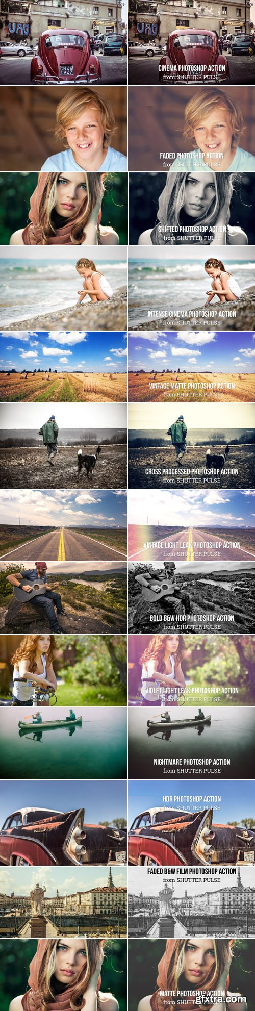 25 Best Photoshop Actions Bundle