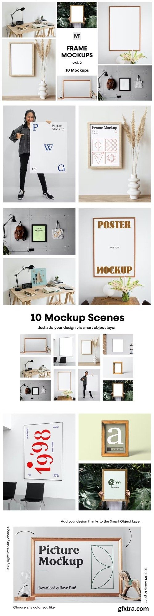 Picture Frame Mockups vol.2