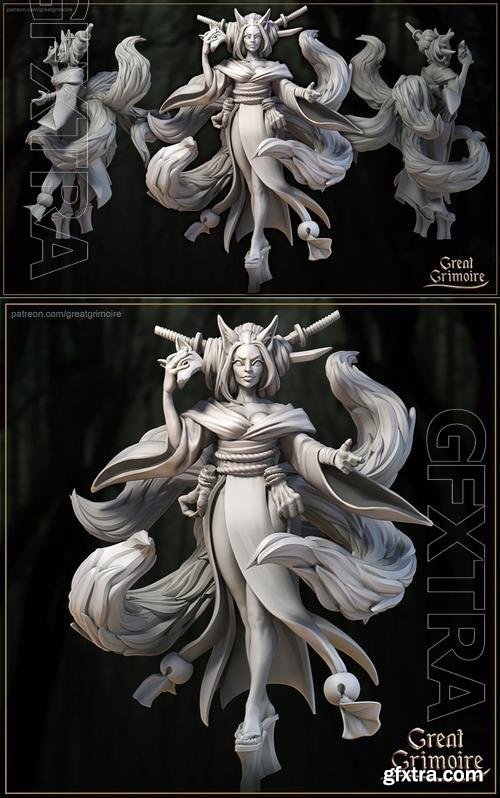 Kitsune, Blade of the Forest 3D Print