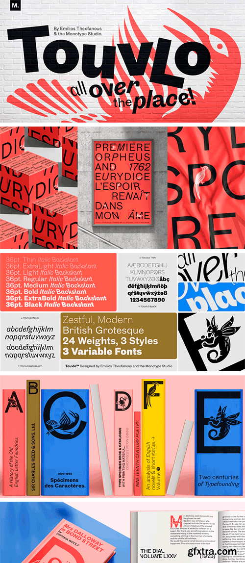 Touvlo Font Family