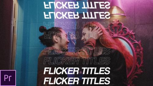 Videohive - Flicker - Kinetic Titles - 39682317 - 39682317