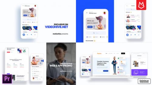 Videohive - App and Web Promo | Device Mockup | Premiere Pro - 39703893 - 39703893