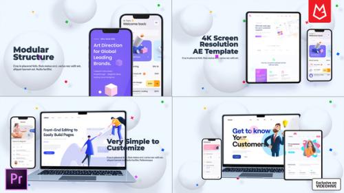 Videohive - Website Presentation | Device Mockup | Premiere Pro - 39704921 - 39704921