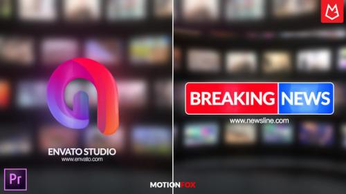 Videohive - Tv Logo Reveal | Premiere Pro - 39705205 - 39705205