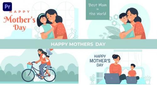 Videohive - Happy Mothers Day Character Animation Scene - 39723450 - 39723450