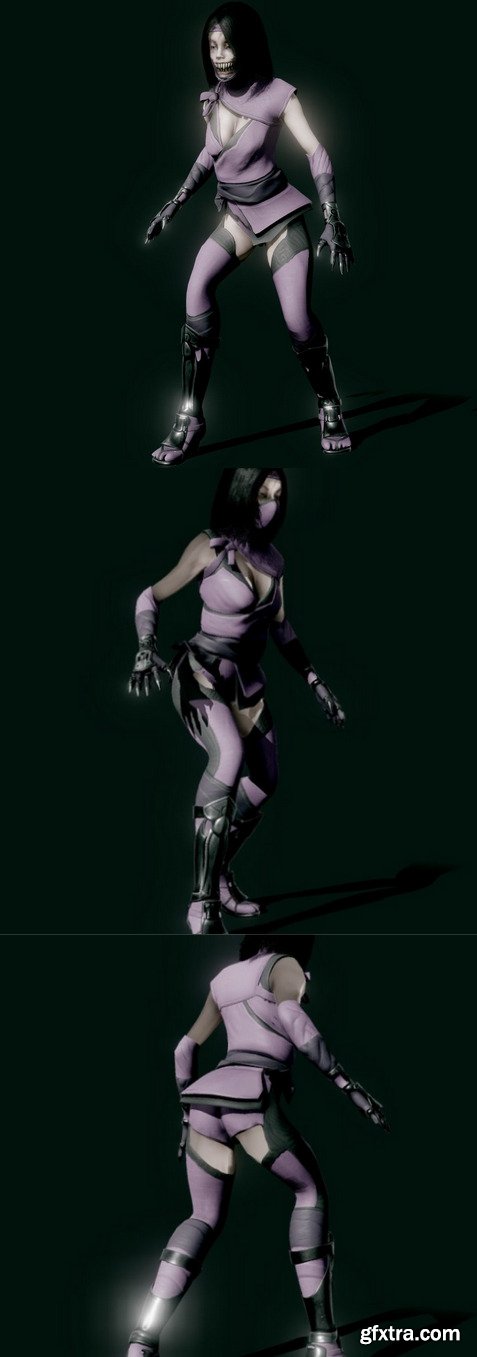 Mileena 3D Model