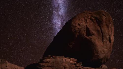 Videohive - Milky Way Over Bryce Canyon National Park of Utah - 39708865 - 39708865