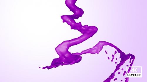 Videohive - Splash Of Purple Paint V3 - 39714315 - 39714315