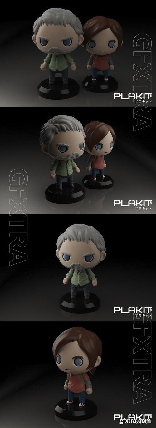 PlaKit - TLOU ELLIE 3D Print