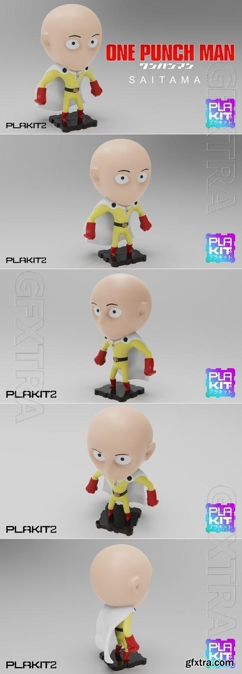 One Punch Man SAITAMA (PlaKit2 Series) 3D Print