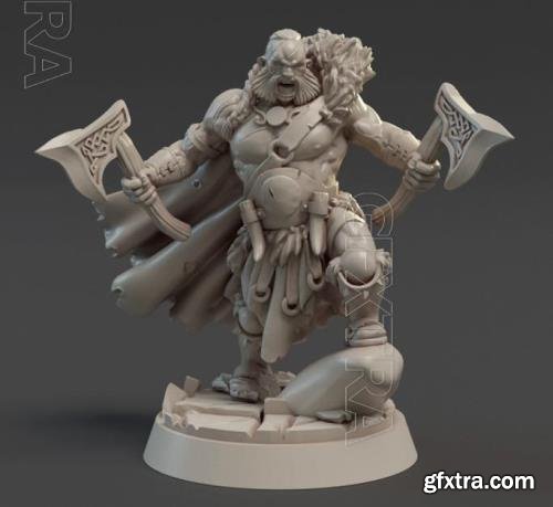 Titan Forge Barbarian 3D Print