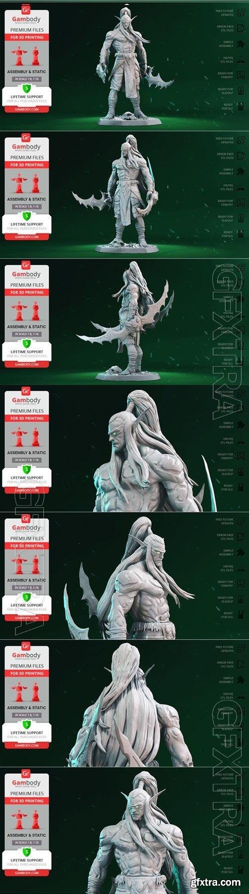 Illidan The Demon Hunter 3D Print