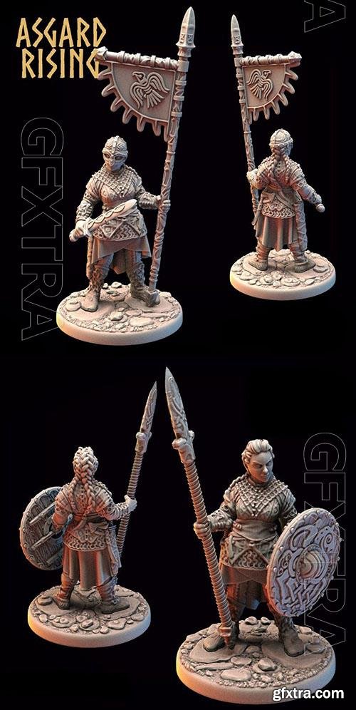 Shieldmaiden 2 3D Print