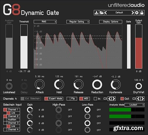 Unfiltered Audio G8 Dynamic Gate v1.6.0
