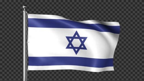 Videohive - Israel Flag - 39740301 - 39740301