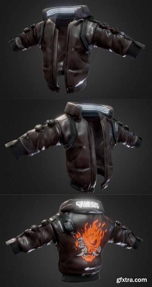 Samurai Jacket 3D Model