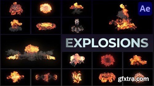 Videohive Real Explosions Effects for After Effects 39722115