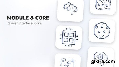 Videohive Module & Core- user interface icons 39696610