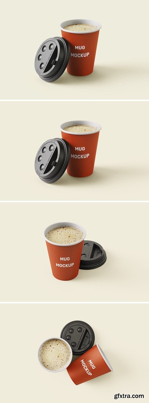 Paper Coffee Cup Mockup 7RRQNBP