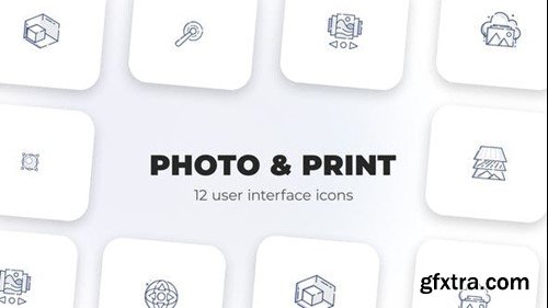 Videohive Photo & Print- user interface icons 39696847