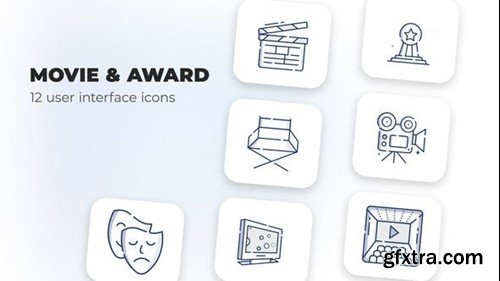 Videohive Movie & Award- user interface icons 39696763