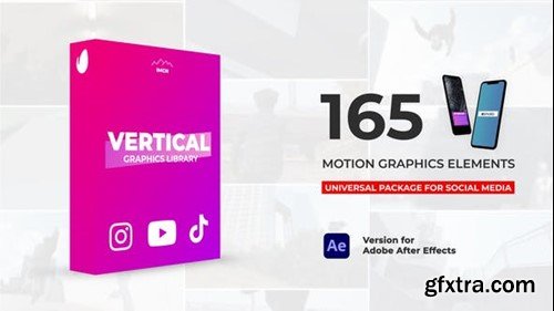 Videohive Vertical Graphics Pack 37560193