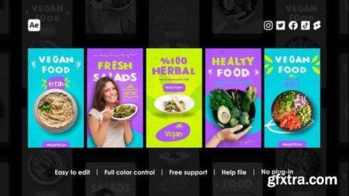 Videohive Healthy Food Stories 39677714