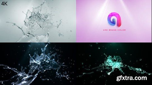 Videohive Water Splash Logo Reveal 2 25518227