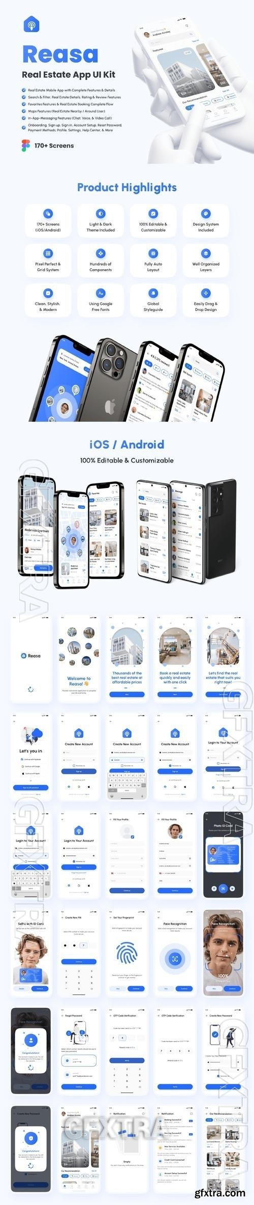 Reasa - Real Estate App UI Kit