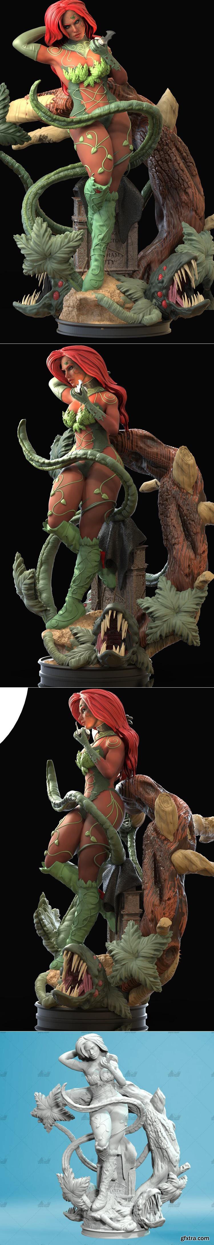 poison-ivy-3d-print-model-stl-gfxtra