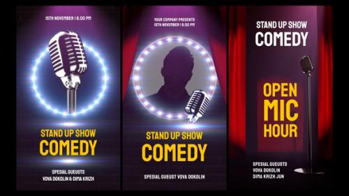 Videohive - Stand Up Comedy Stories Pack DR - 39783954 - 39783954