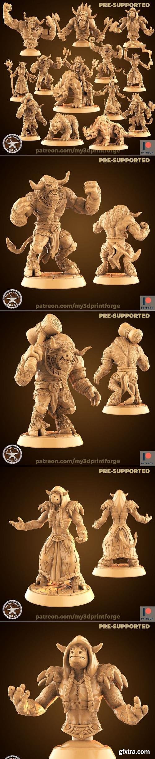 My3DPrintForge - Minotaur Tribe September 2021 – 3D Print