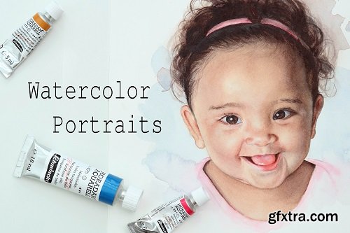 Watercolor Portraits: Paint Realistic Faces by Blending & Layering