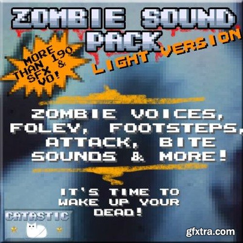 GameDev Market Zombie Sound Pack Light Version MP3 OGG-AwZ