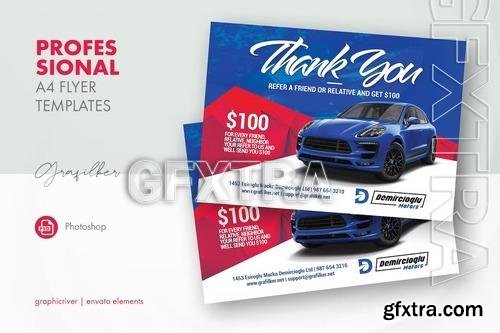 Car Sales Flyer Templates NPZHM5E