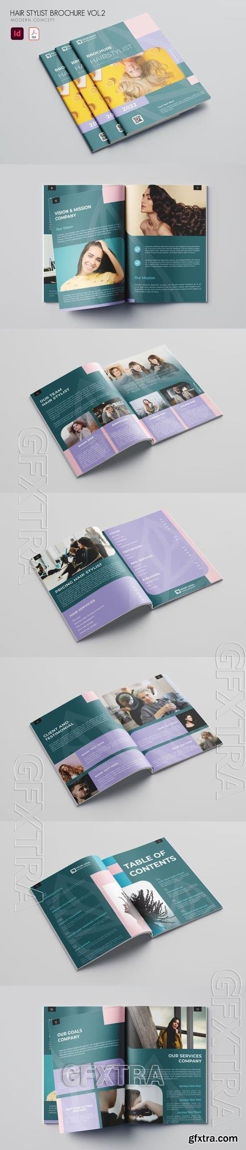 Hair Stylist Brochure Vol.2 7M9U8YJ