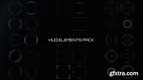 Videohive HUD Elements Pack 39763575