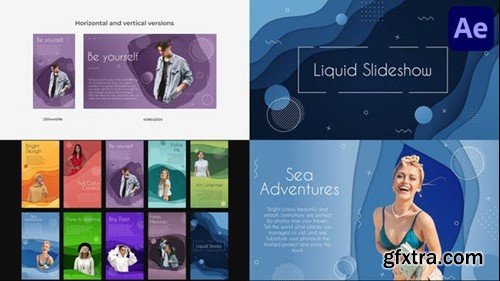 Videohive Liquid Colorful Slideshow for After Effects 39797063