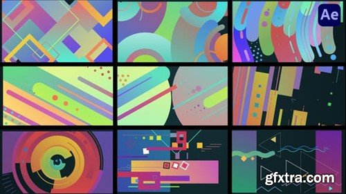 Videohive Colorful Shape Transitions #3 [After Effects] 39764667