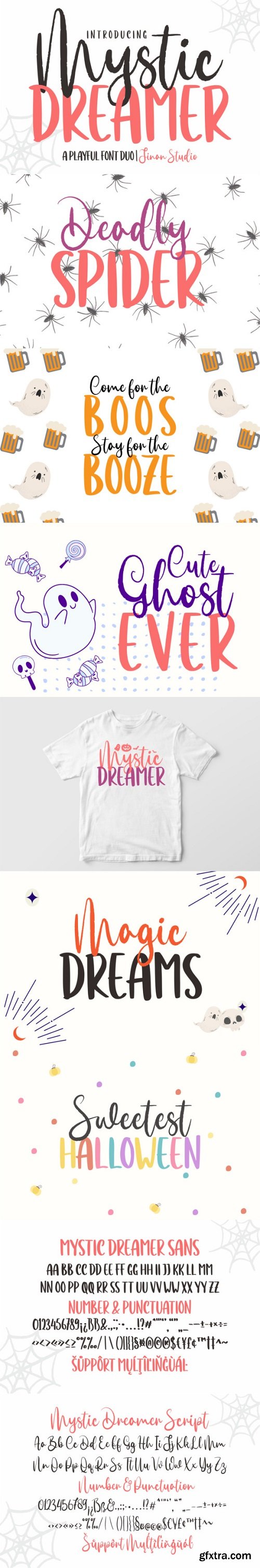 Mystic Dreamer Duo Font