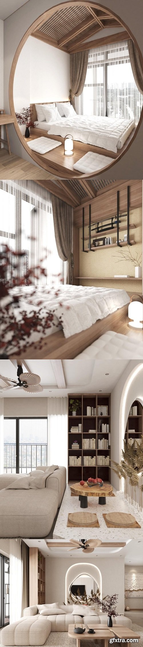 Bedroom Interior Model by Vu Toan