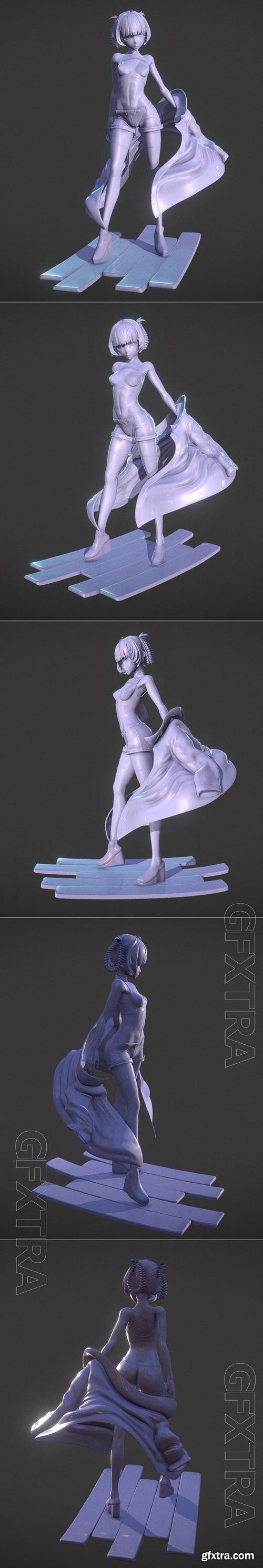 Nazuna Nanakusa fanart sculpt 3D Print