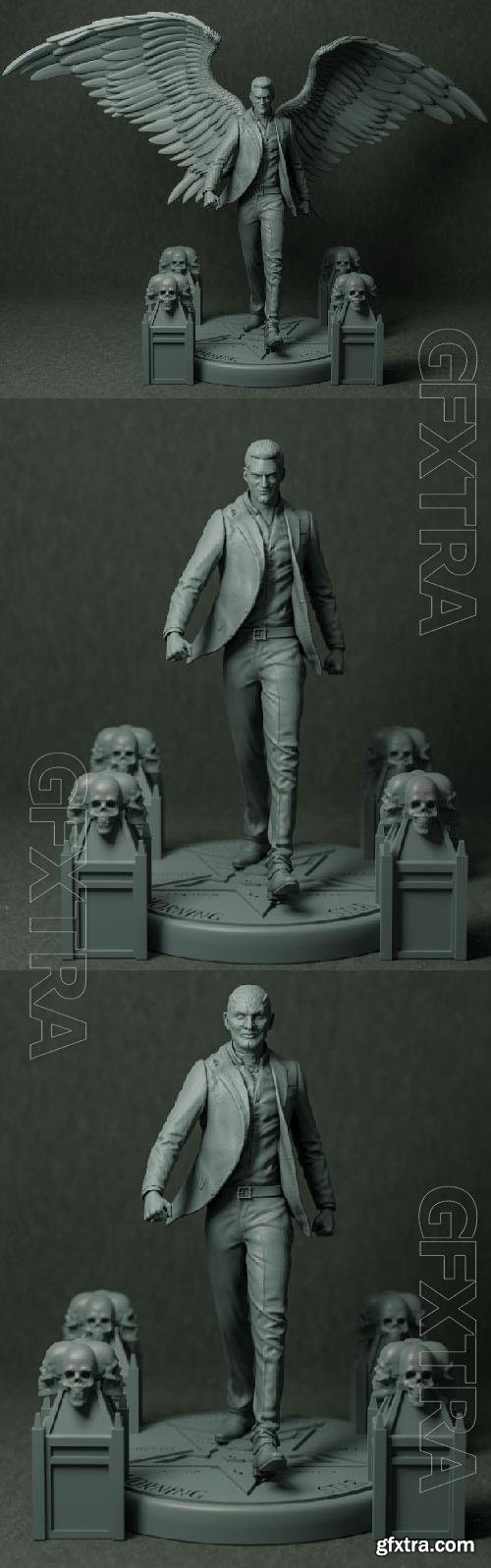 Lucifer Morningstar 3D Print