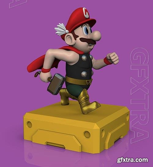 Mario Thor 3D Print